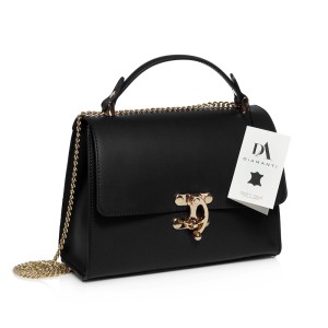 Geanta dama piele naturala DiAmanti Capri Nero